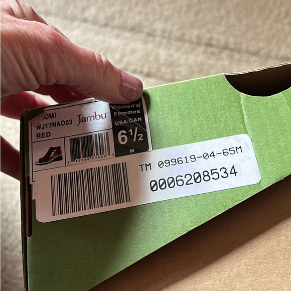 Jambu Naomi Women's Red shoes - Picture 3 of 4